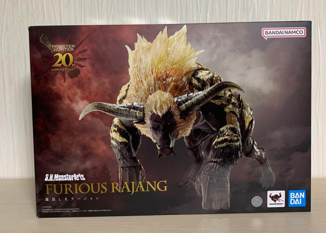 TAMASHII NATIONS S.H.MonsterArts Furious Rajang (Monster Hunter) Approx. 200mm