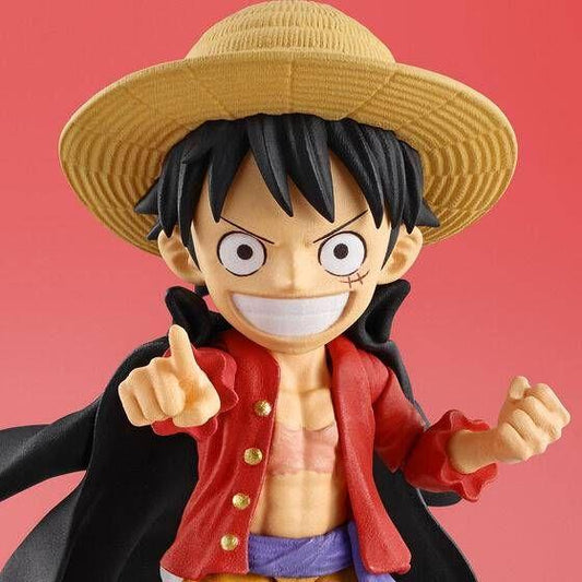 Bandai Namco World Collectible Figure × S.H.Figuarts Monkey D. Luffy Figure