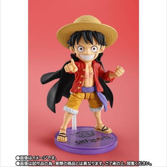 Bandai Namco World Collectible Figure × S.H.Figuarts Monkey D. Luffy Figure