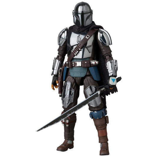 MAFEX No.256 The Mandalorian Chrome Ver. Action Figure STAR WARS Celebration