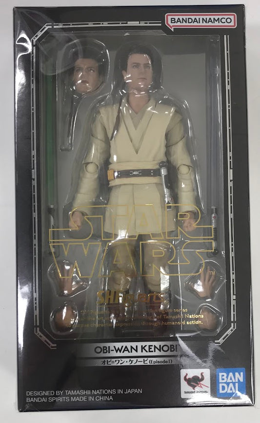 Bandai S.H.Figuarts Obi-Wan Kenobi Ep I Phantom Menace Figure Reissue JAPAN