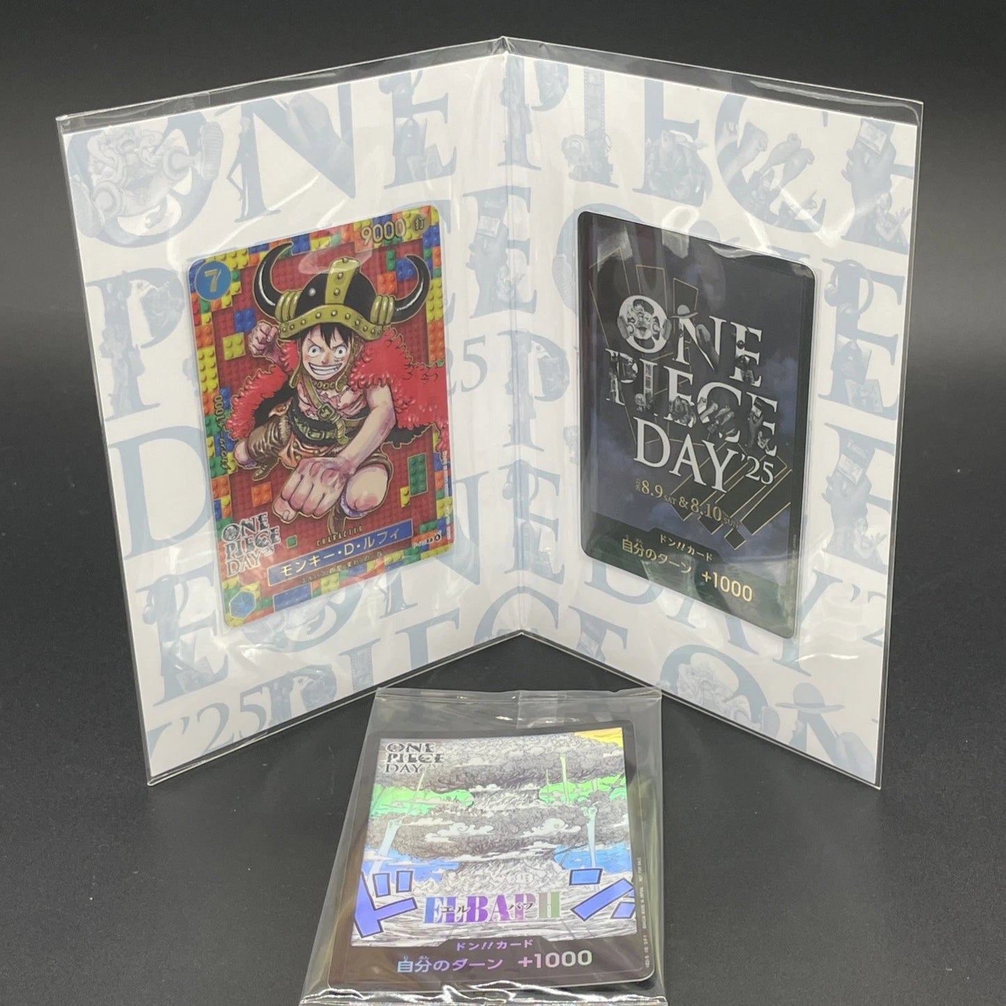 ONE PIECE Day 2025 Elbaf Don & Lego Luffy Premium Card Collection JPN from Japan