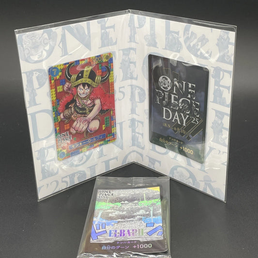 ONE PIECE Day 2025 Elbaf Don & Lego Luffy Premium Card Collection JPN from Japan