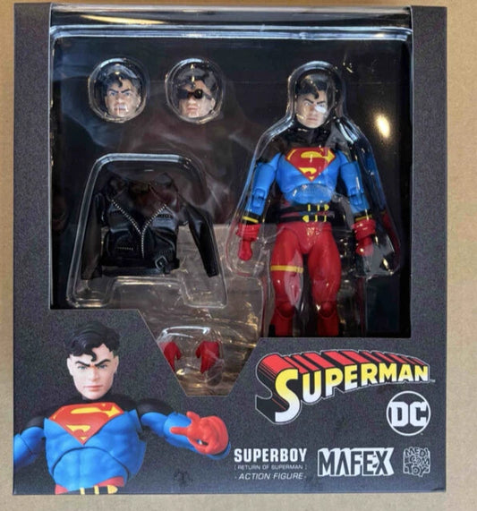Medicom MAFEX No.232 Return of Superman Superboy Action Figure JAPAN