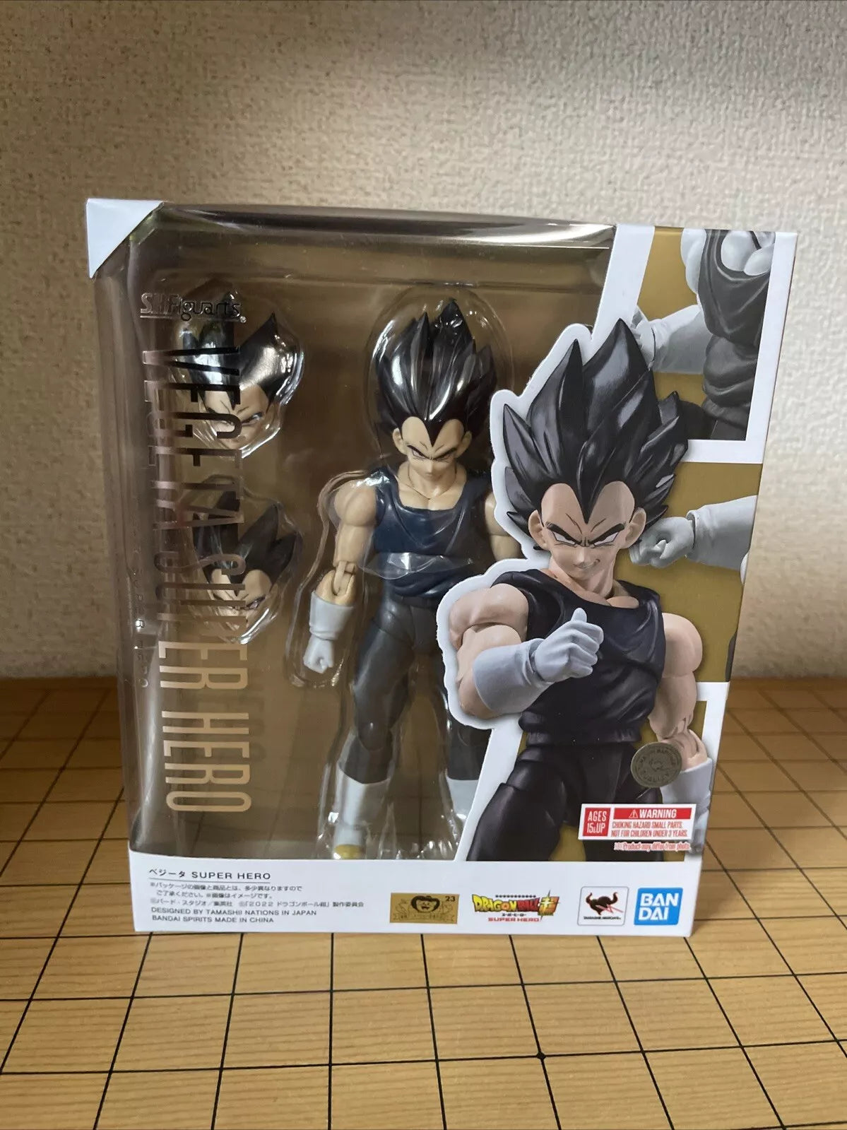 S.H. Figuarts Dragonball Z Super Hero Vegeta Action Figure Tamashii Bandai