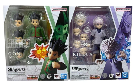 S.H.Figuarts Gon Killua Action Figure HUNTER×HUNTER Bandai Figures from Japan
