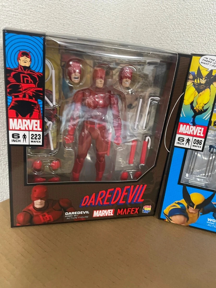 MEDICOM TOY MAFEX Wolverine No.096 & Daredevil No.223 April 2026 Pre-Order