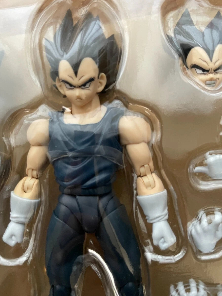 USED S.H. Figuarts Dragonball Z Super Hero Vegeta Action Figure Tamashii Bandai
