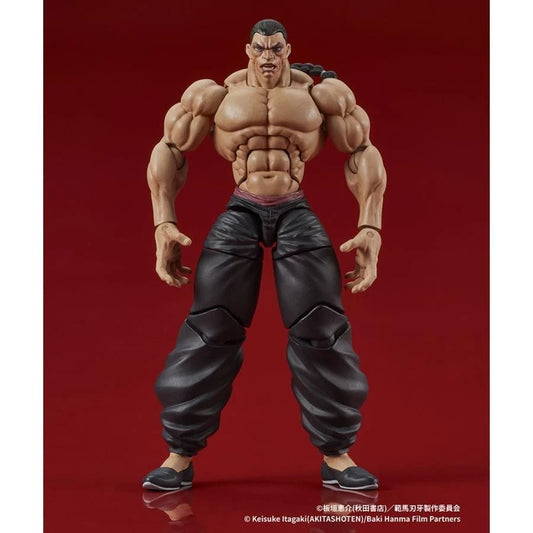Authentic DIG DIGACTION Baki Hanma Retsu Kaioh Action Figure Japan