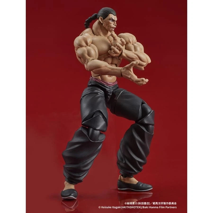 Authentic DIG DIGACTION Baki Hanma Retsu Kaioh Action Figure Japan