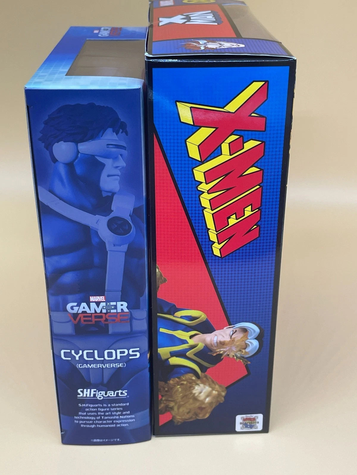 S.H.Figuarts Cyclops Gamerverse & MAFEX X-Man Nate Grey Figure Set from Japan