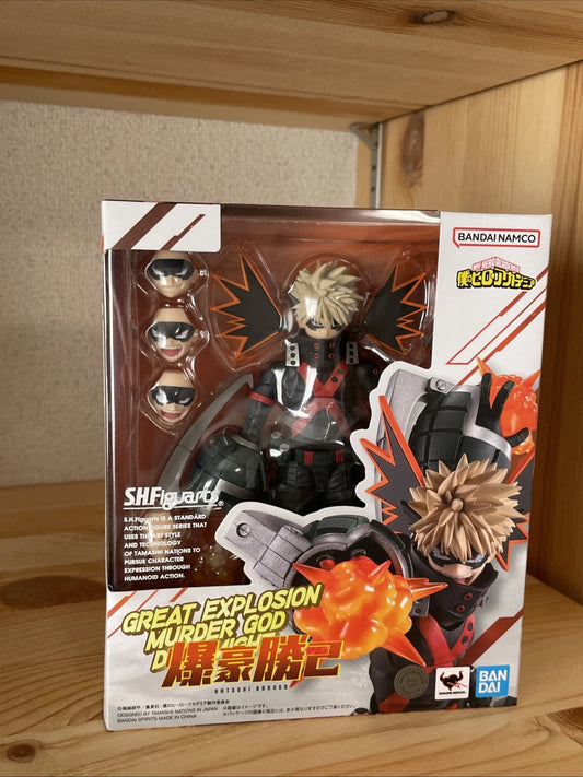 Bandai S.H.Figuarts Katsuki Bakugo Figure - My Hero Academia