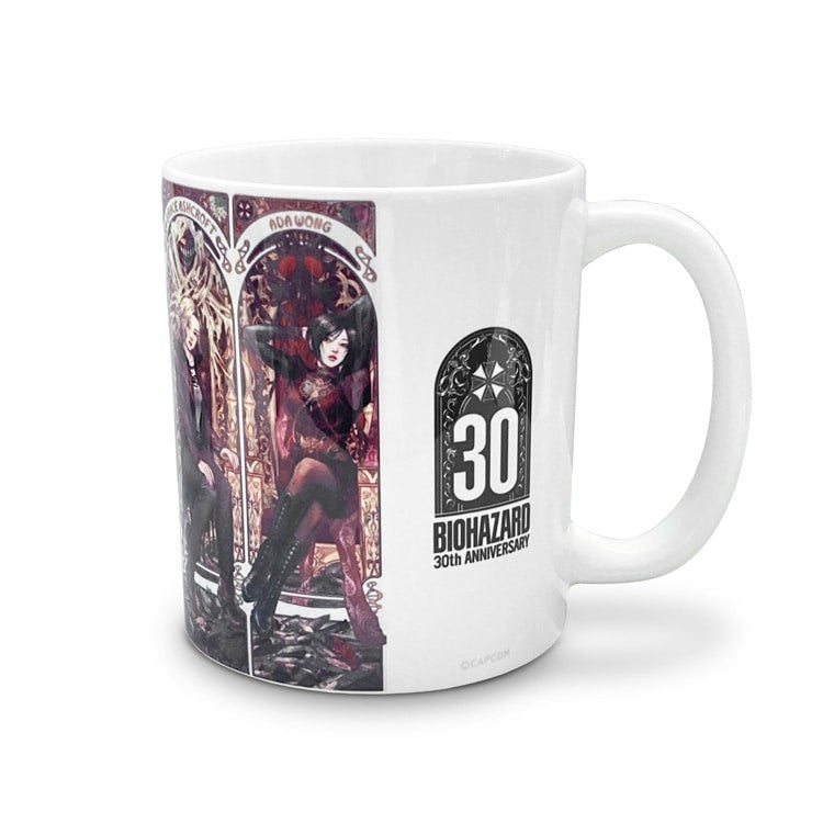 Resident Evil 30th Anniversary Art Mug Cup CAPCOM Store Limited Oct 2026 from Japan