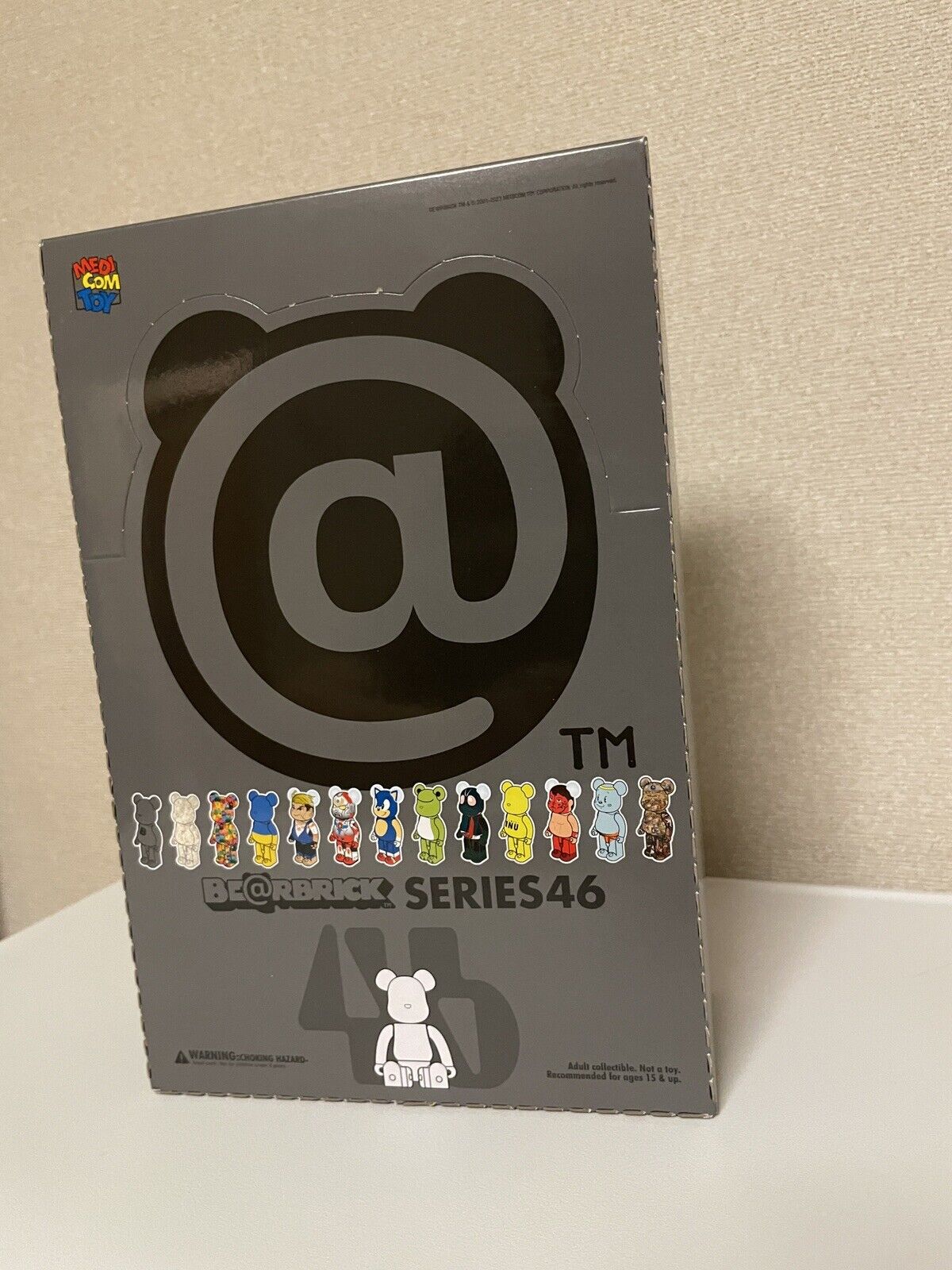 Medicom Toy series 46 bearbrick Be@rbrick Case of 24pcs × 1 BOX