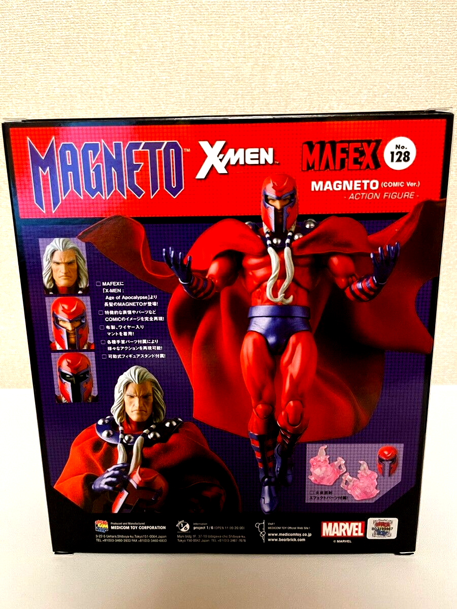Medicom Toy MAFEX X-MEN MAGNETO COMIC Ver. Figure No.128