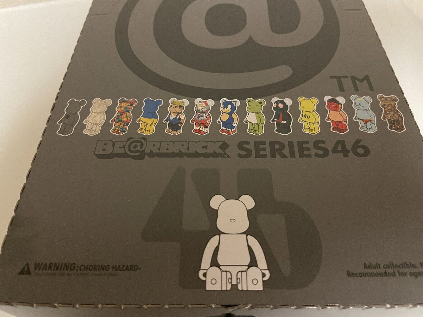 Medicom Toy series 46 bearbrick Be@rbrick Case of 24pcs × 1 BOX