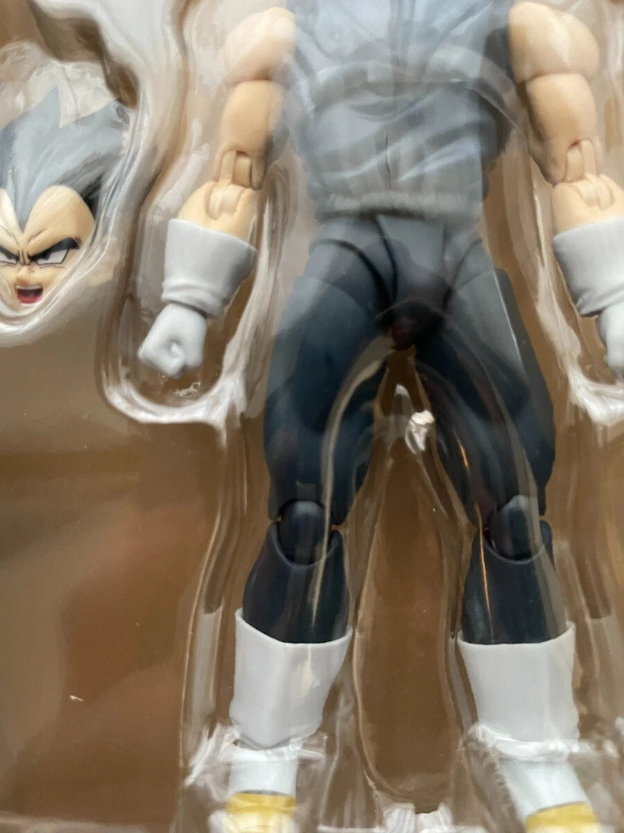 USED S.H. Figuarts Dragonball Z Super Hero Vegeta Action Figure Tamashii Bandai