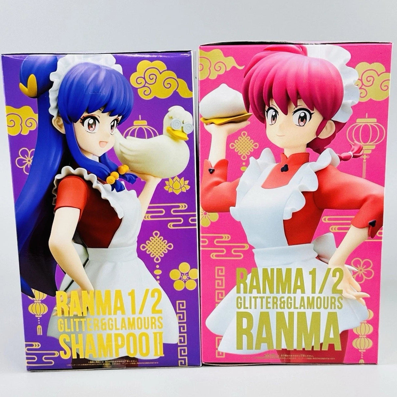 Banpresto Ranma 1/2 GLITTER & GLAMOURS Ranma Shampoo Ⅱ Figure Set