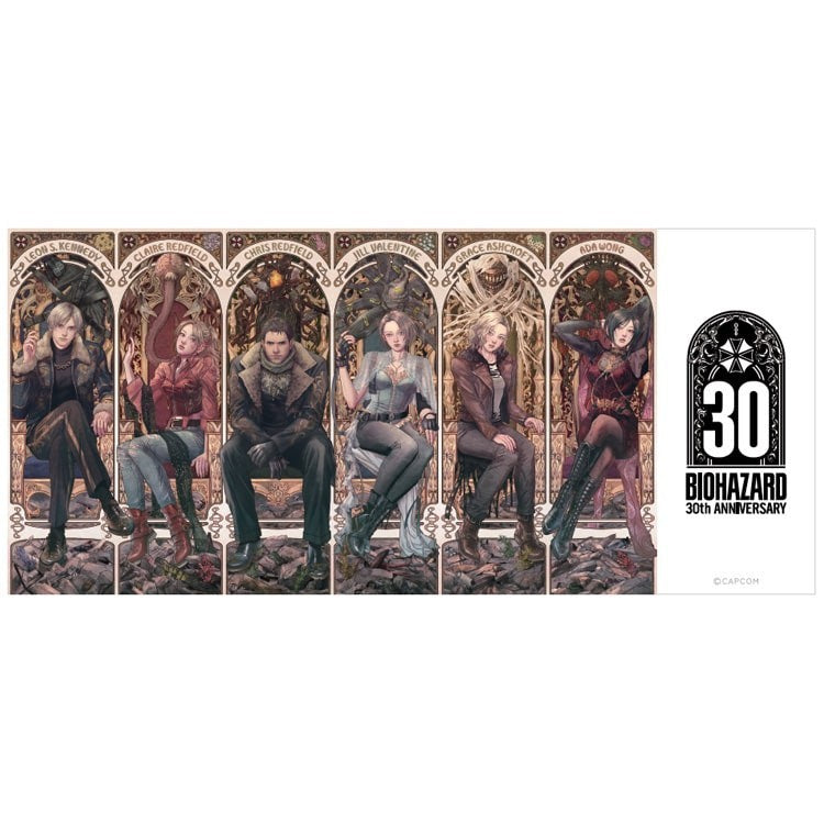 Resident Evil 30th Anniversary Art Mug Cup CAPCOM Store Limited Oct 2026 from Japan