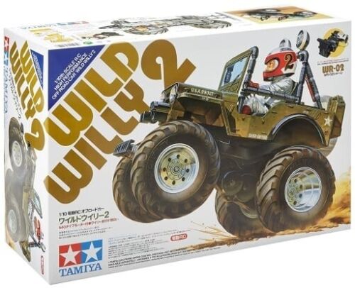 Tamiya 1/10 Electric RC Wild Willy 2 Kit only WR-02 chassis 58242