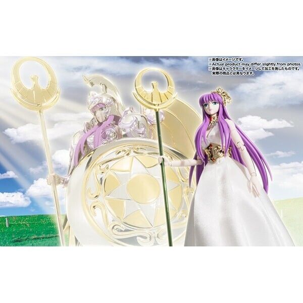 Saint Seiya Myth Cloth EX Divine Saga Premium Set: Goddess Athena & Saori Kido