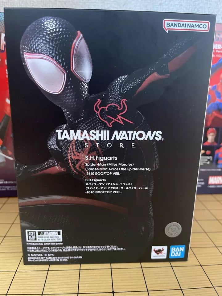 S.H.Figuarts Spider-Man Miles Morales 1610 Rooftop Ver. Across the Spider-Verse