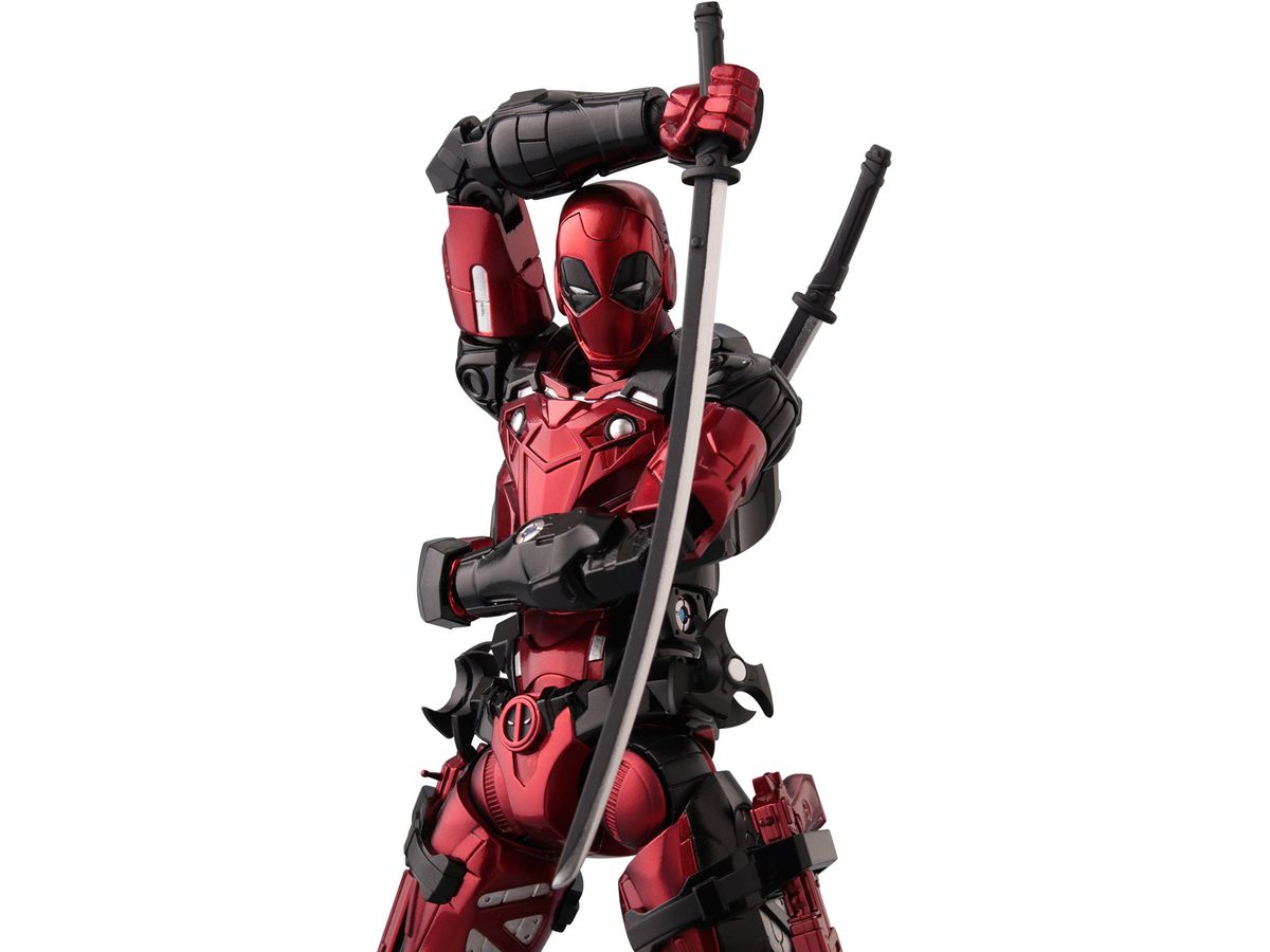 Sentinel Fighting Armor Deadpool (2nd Rerelease) Marvel Die-cast Action Figure from Japan