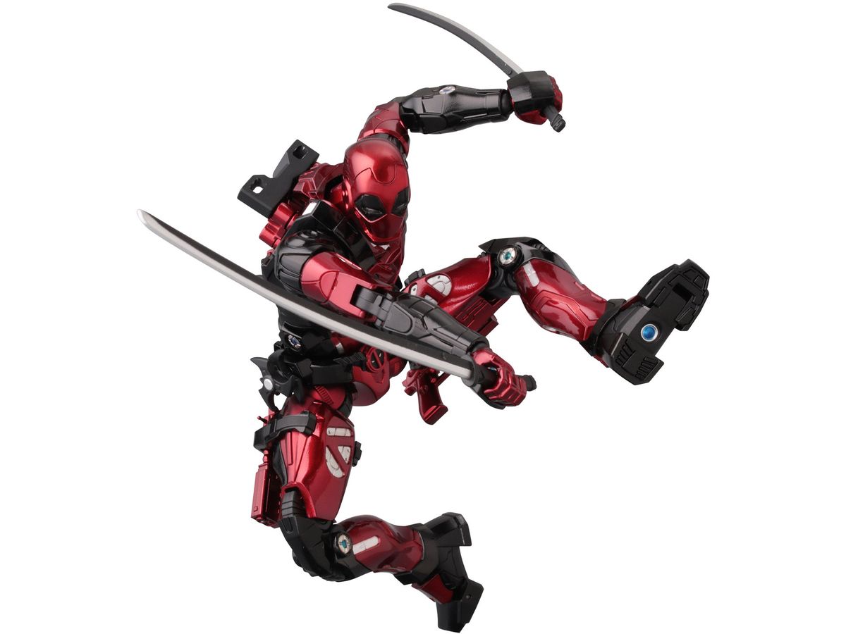 Sentinel Fighting Armor Deadpool (2nd Rerelease) Marvel Die-cast Action Figure from Japan