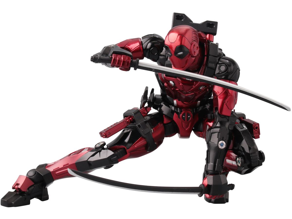 Sentinel Fighting Armor Deadpool (2nd Rerelease) Marvel Die-cast Action Figure from Japan