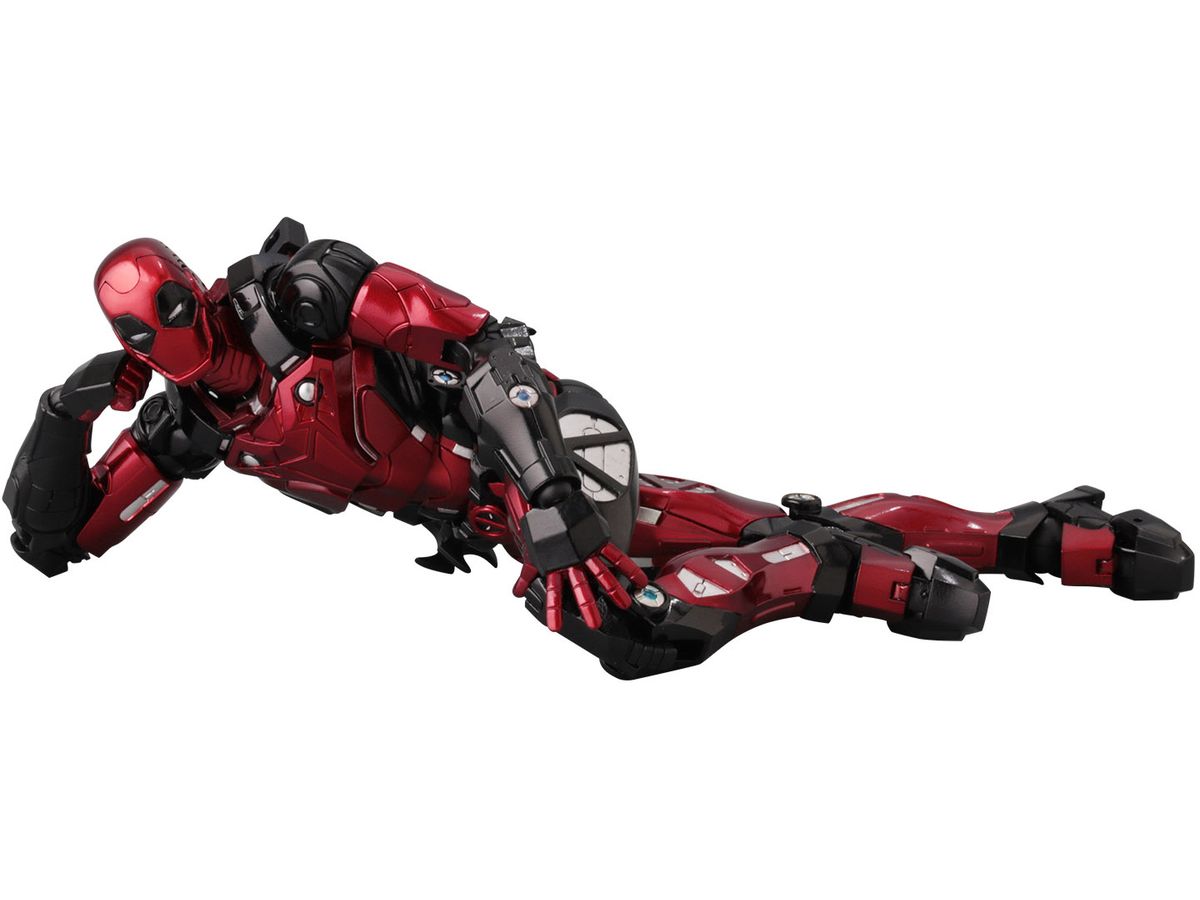 Sentinel Fighting Armor Deadpool (2nd Rerelease) Marvel Die-cast Action Figure from Japan
