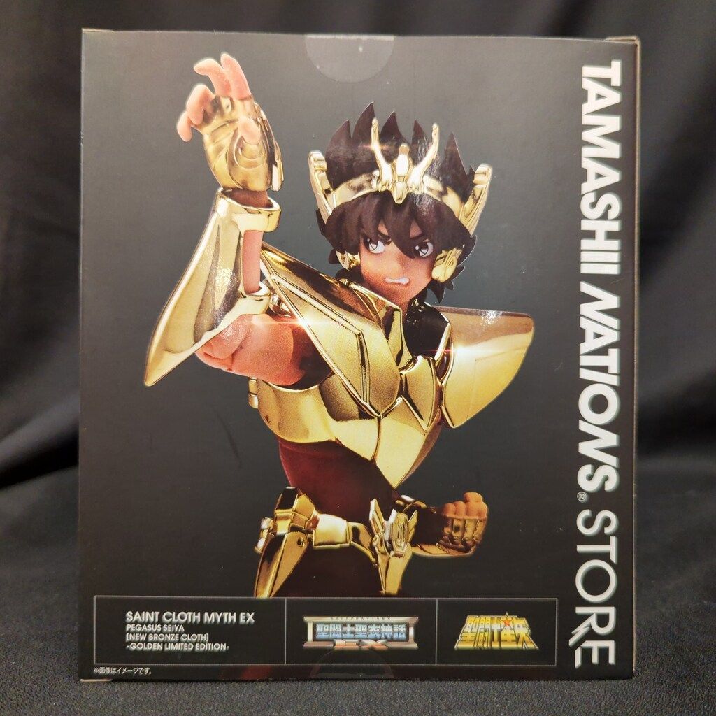 BANDAI SPIRITS Saint Cloth Myth EX Pegasus Seiya New Bronze Cloth GOLDEN LIMITED EDITION